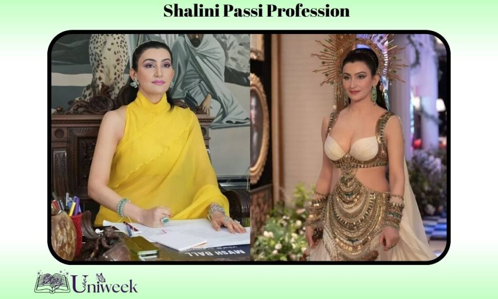 Shalini Passi Profession