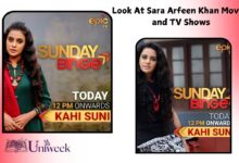 Sara Arfeen Khan Movies and TV Shows